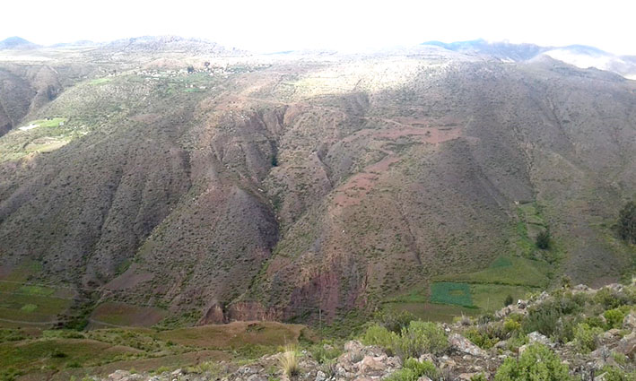 Cosechas Norte Potosí territorio 