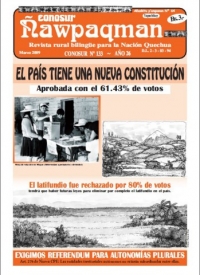 Revista rural bilingüe Conosur Ñawpaqman 133