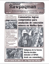 Revista rural bilingüe Conosur Ñawpaqman 144