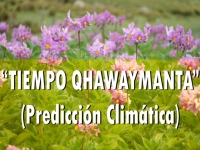 “Tiempo Qhawaymanta” (Predicción Climática)