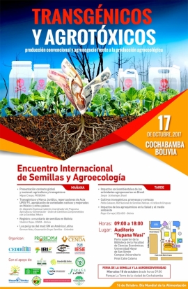 COCHABAMBA: Encuentro Internacional de semillas y agroecología