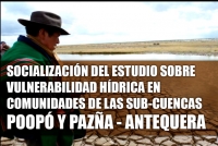 Vulnerabilidad Hídrica en comunidades de las Sub-cuencas Poopó y Pazña - Antequera