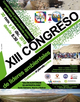 XIII Congreso de líderes ambientales - Oruro