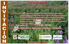 Mesa Redonda: EXPERIENCIAS EN PRODUCCION DE SEMILLAS NATIVAS Y AGROECOLOGIA